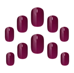 Uñas Postizas Gel Finish Berry Blast