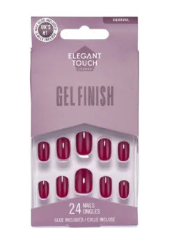 Uñas Postizas Gel Finish Berry Blast