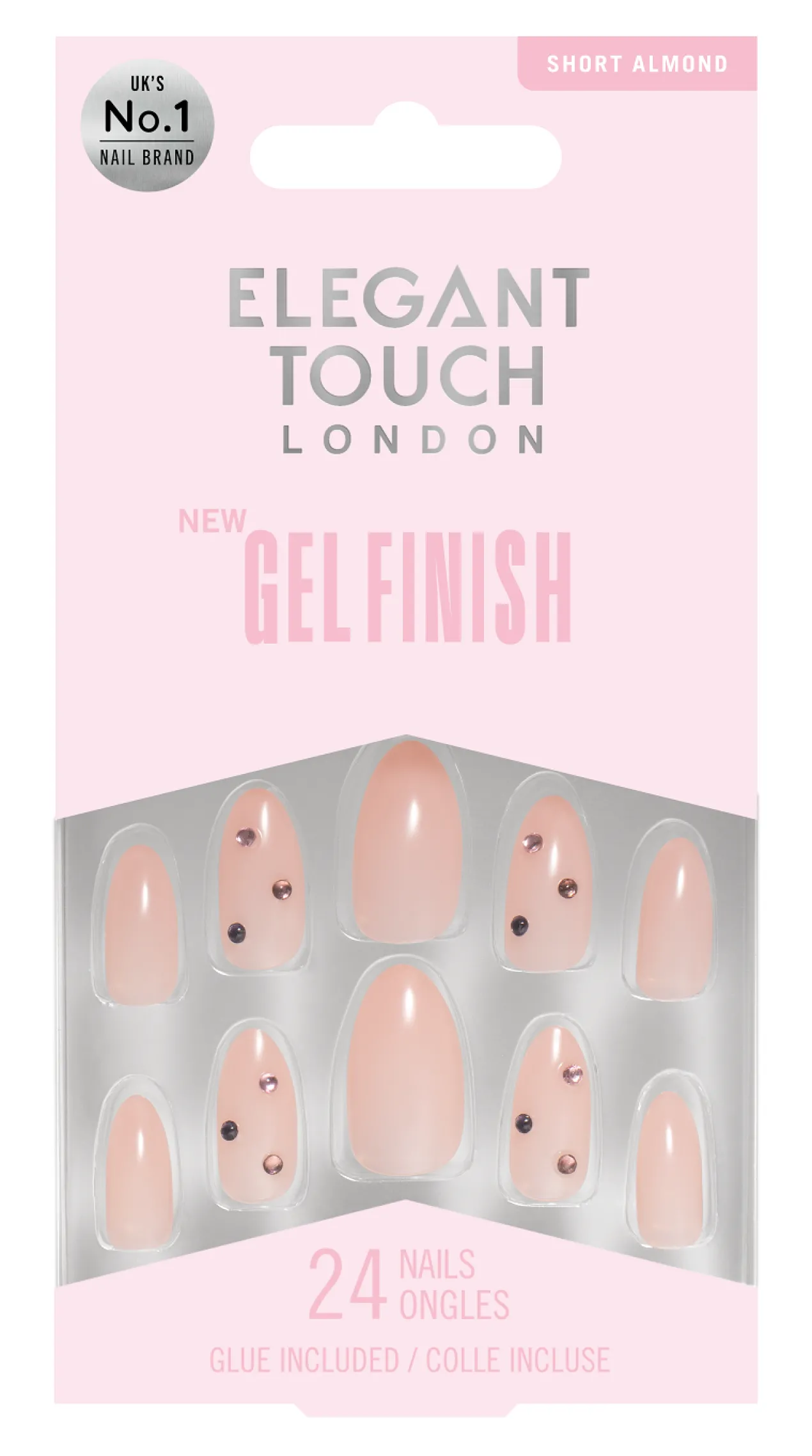 Uñas Postizas Gel Finish Candy Charm