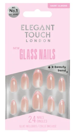 Uñas Postizas Glass Nails Short Almond