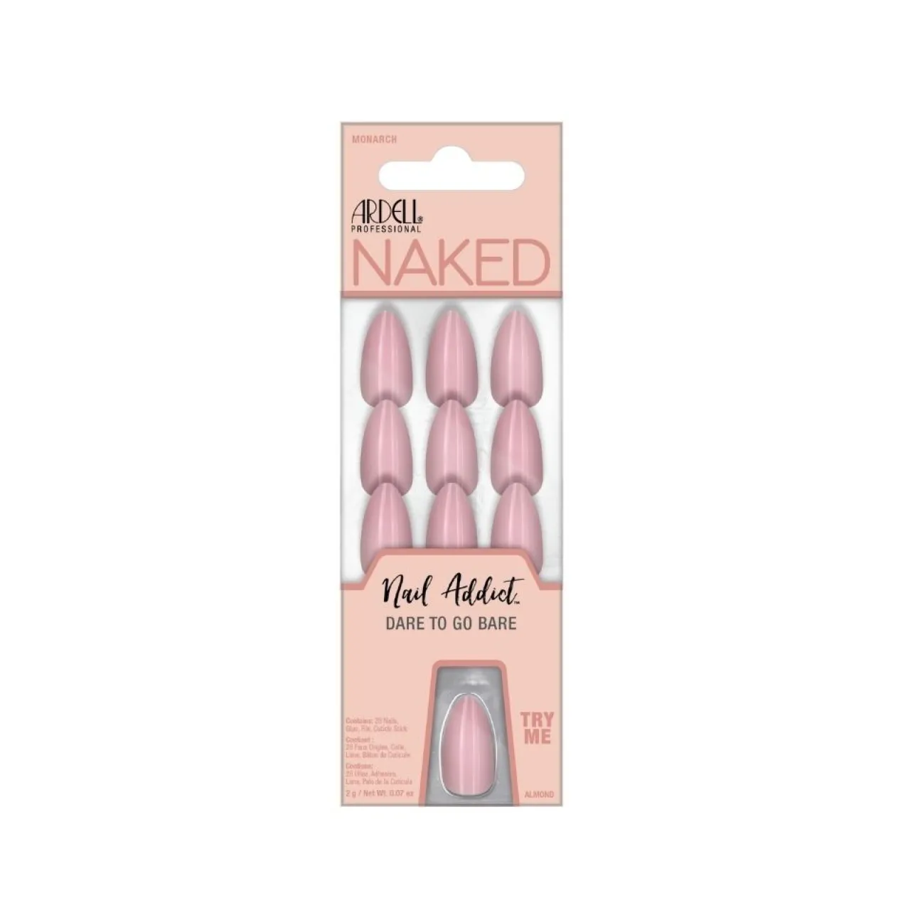 Uñas Postizas Nail Addict Naked