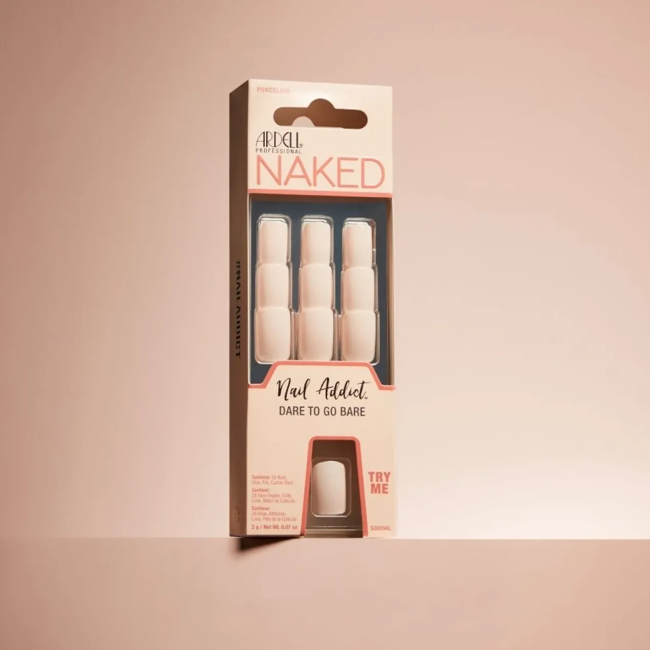 Uñas Postizas Nail Addict Naked