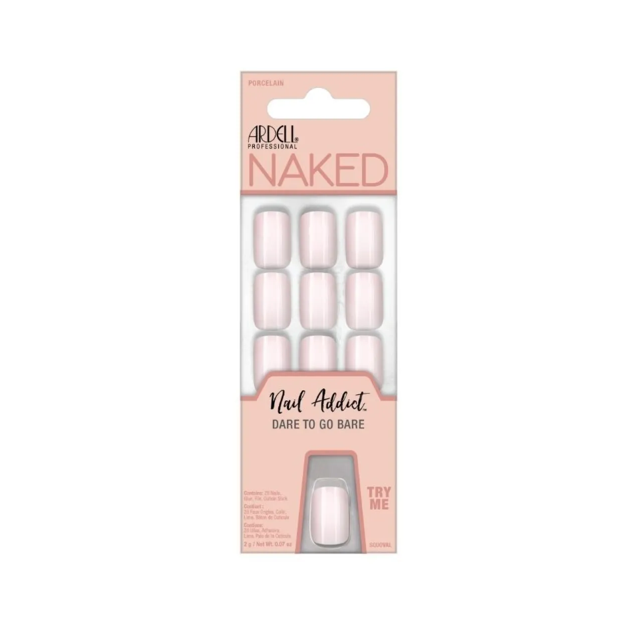 Uñas Postizas Nail Addict Naked