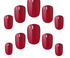 Uñas Postizas Rich Red