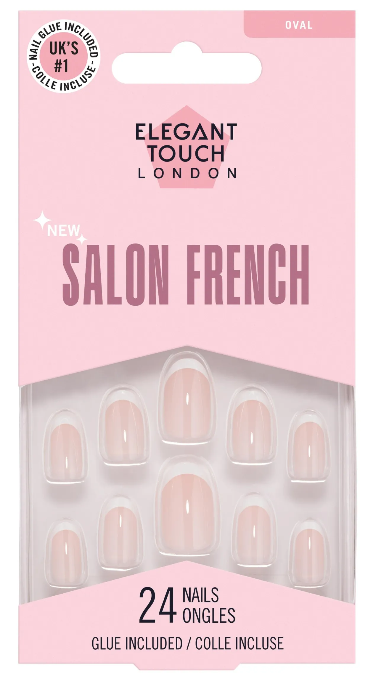 Uñas Postizas Salon French