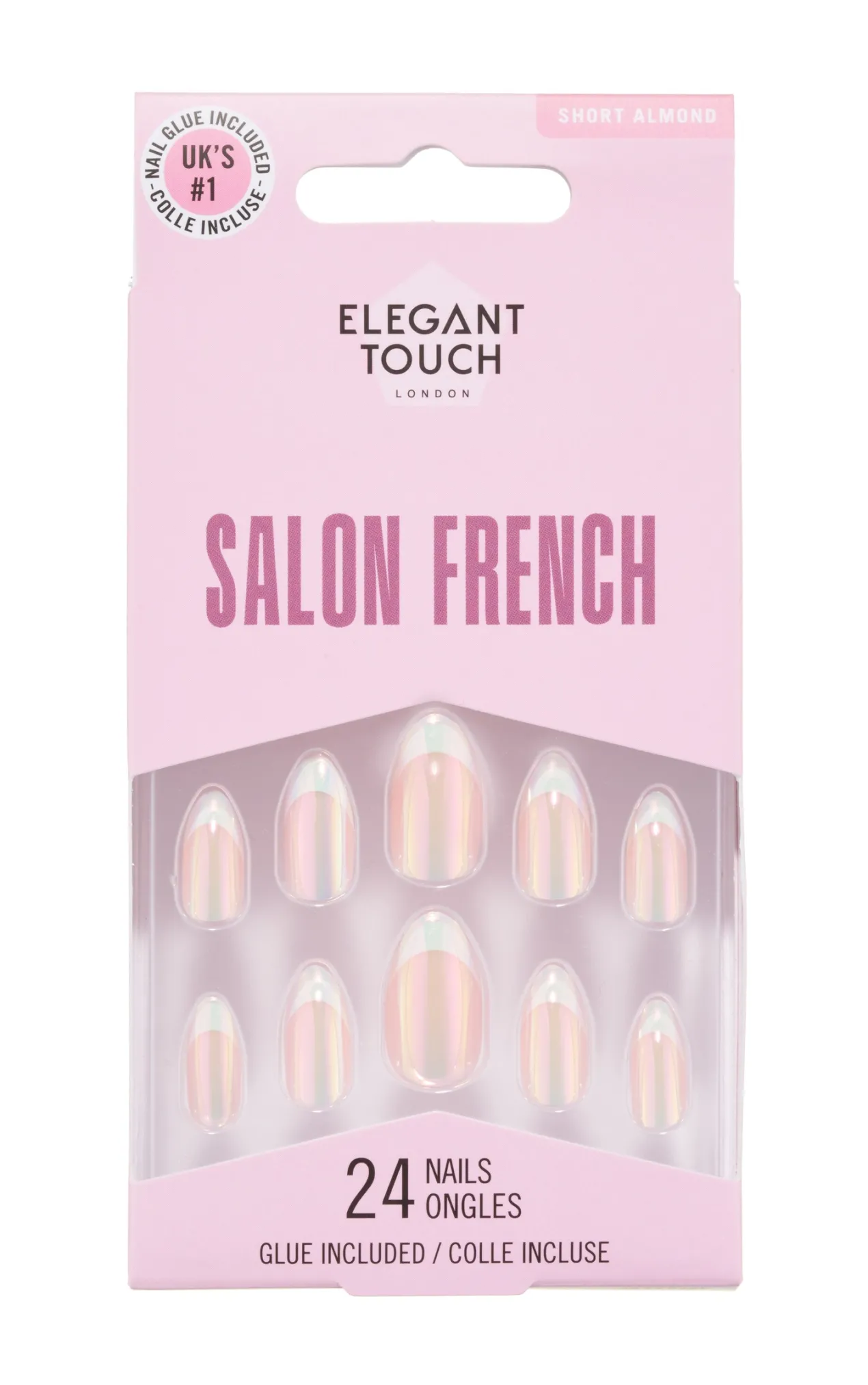 Uñas Postizas Salon French 166