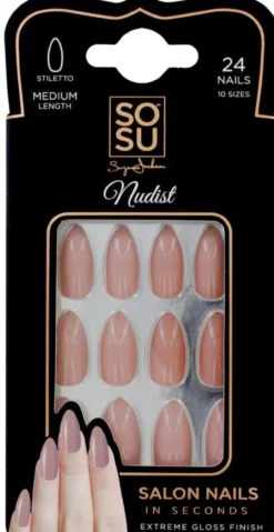 Uñas Postizas Stiletto Nudist