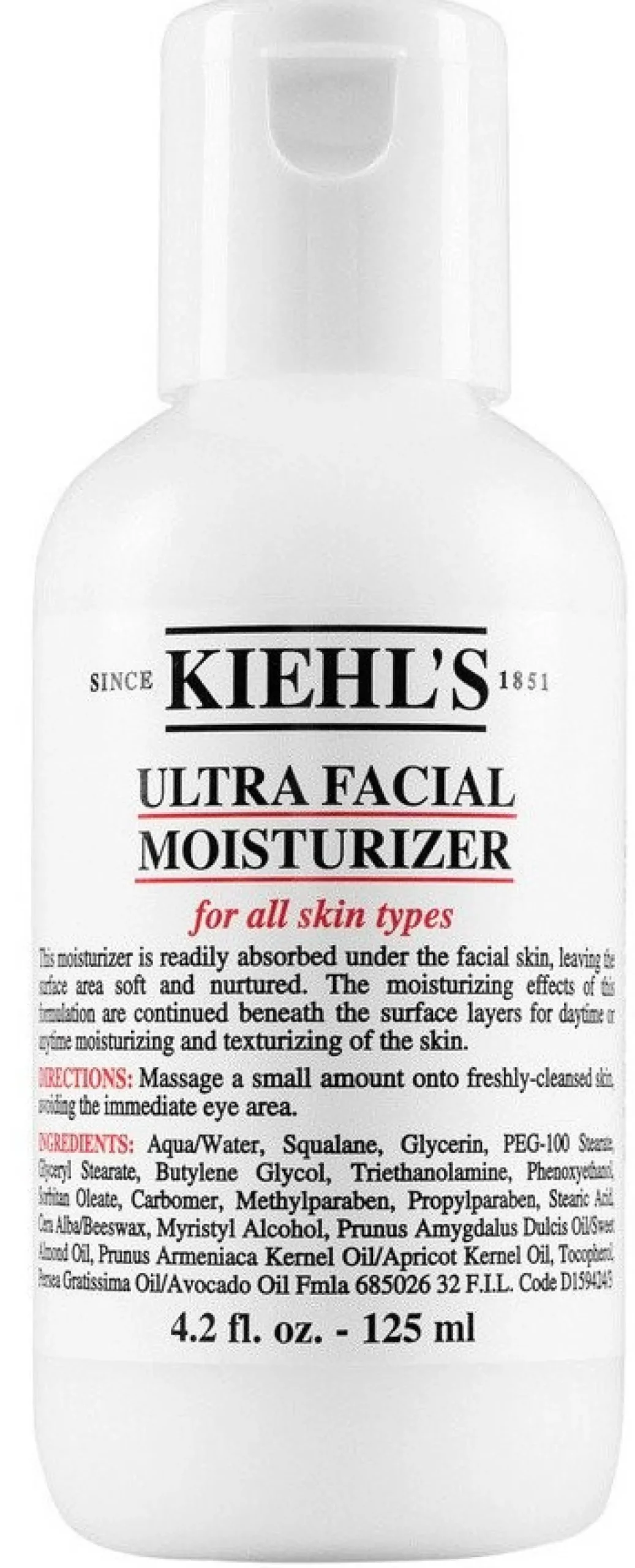 Ultra Facial Moisturizer Crema Hidratante