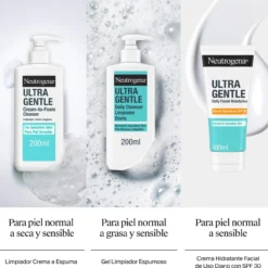 Ultra Gentle Gel Limpiador Espumoso Facial Diario