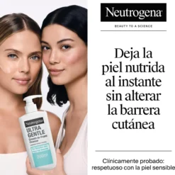 Ultra Gentle Gel Limpiador Facial Crema A Espuma