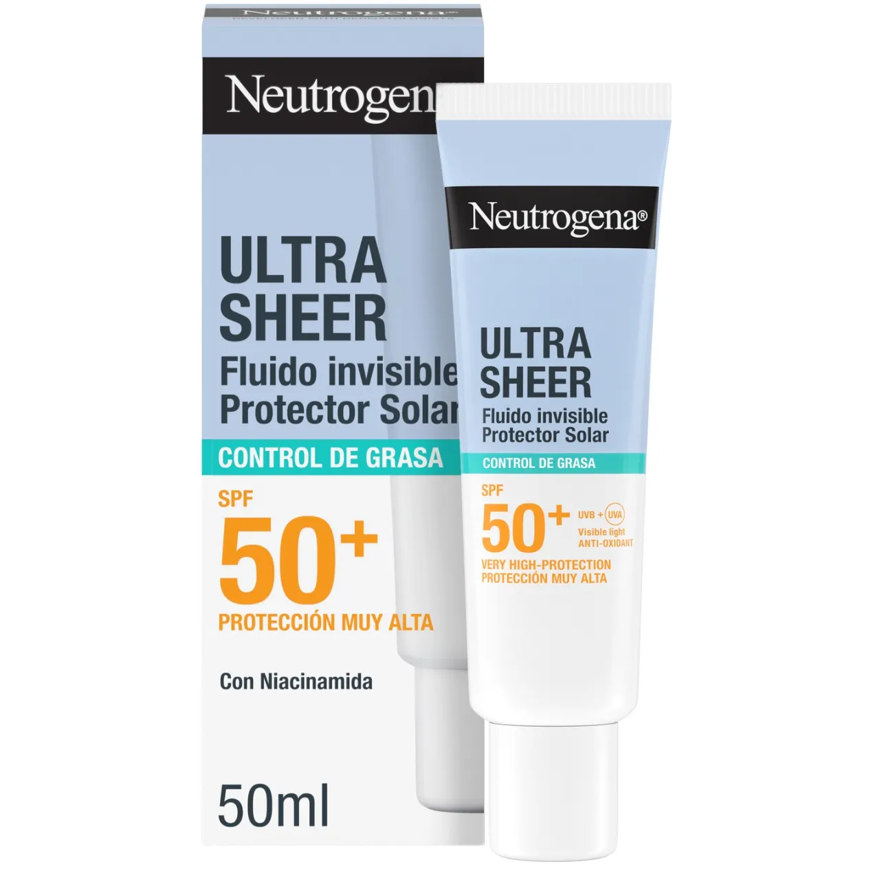 Ultra Sheer Protector Solar Facial Invisible Oil Control SPF50+