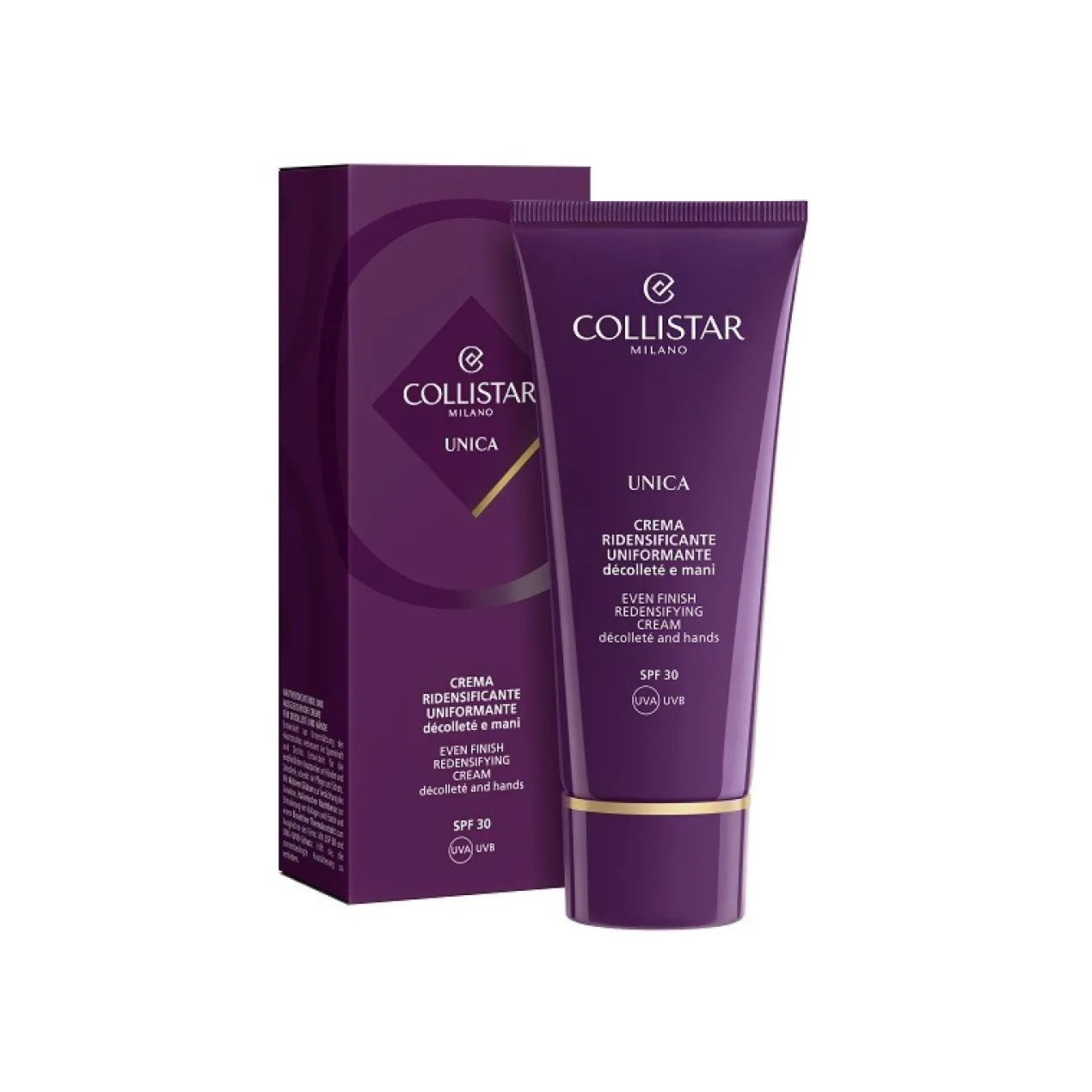 Unica Crema Redensificante Unificante Escote Y Manos SPF30