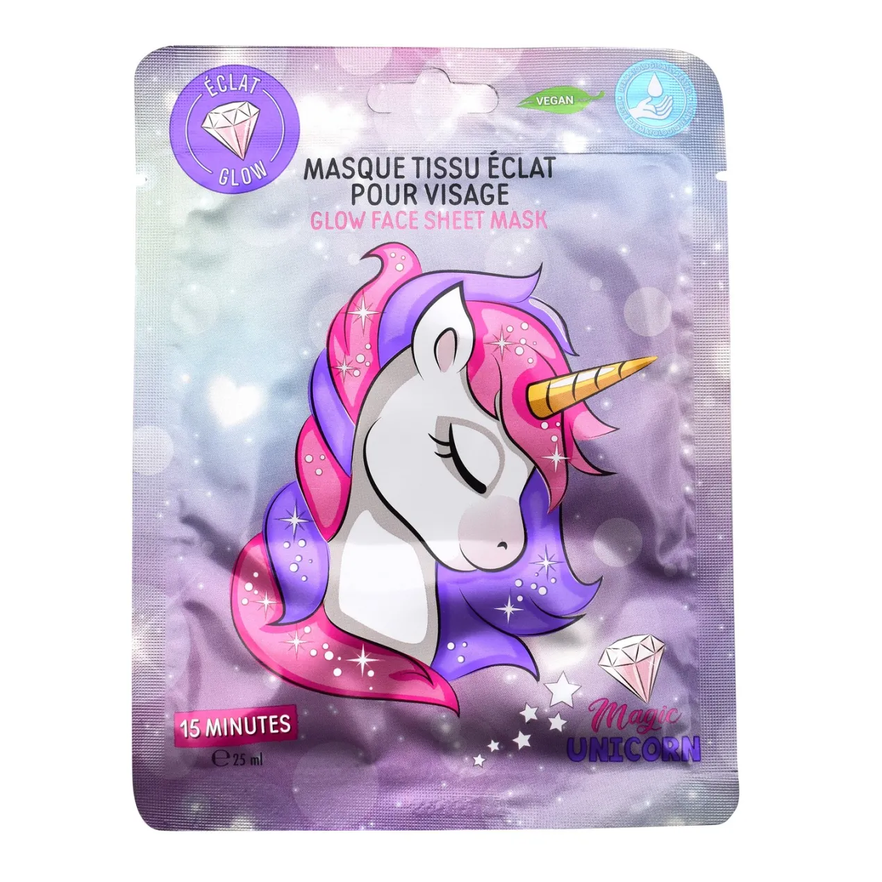 Unicornio Mascarilla Facial Luminosa