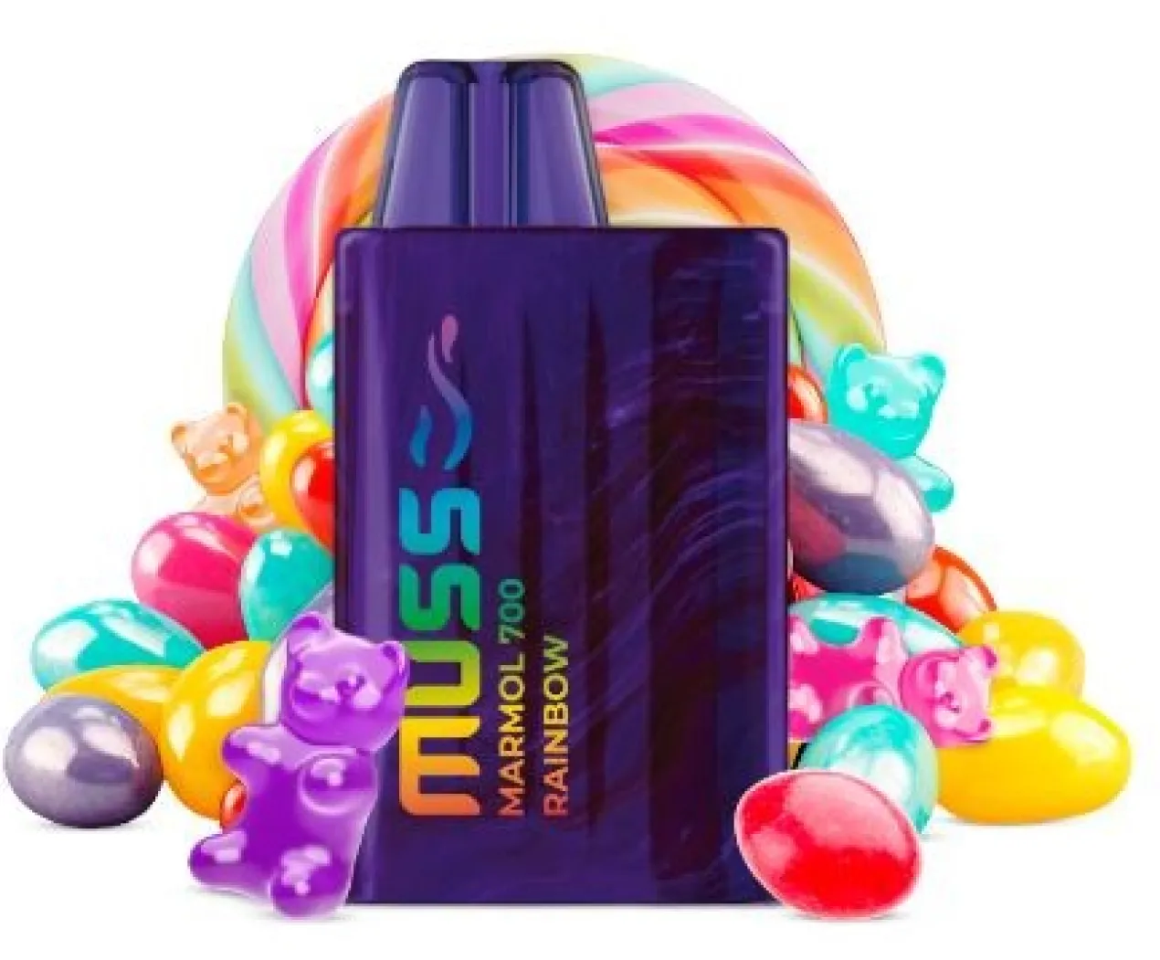 Vapeador Mármol 700 Rainbow