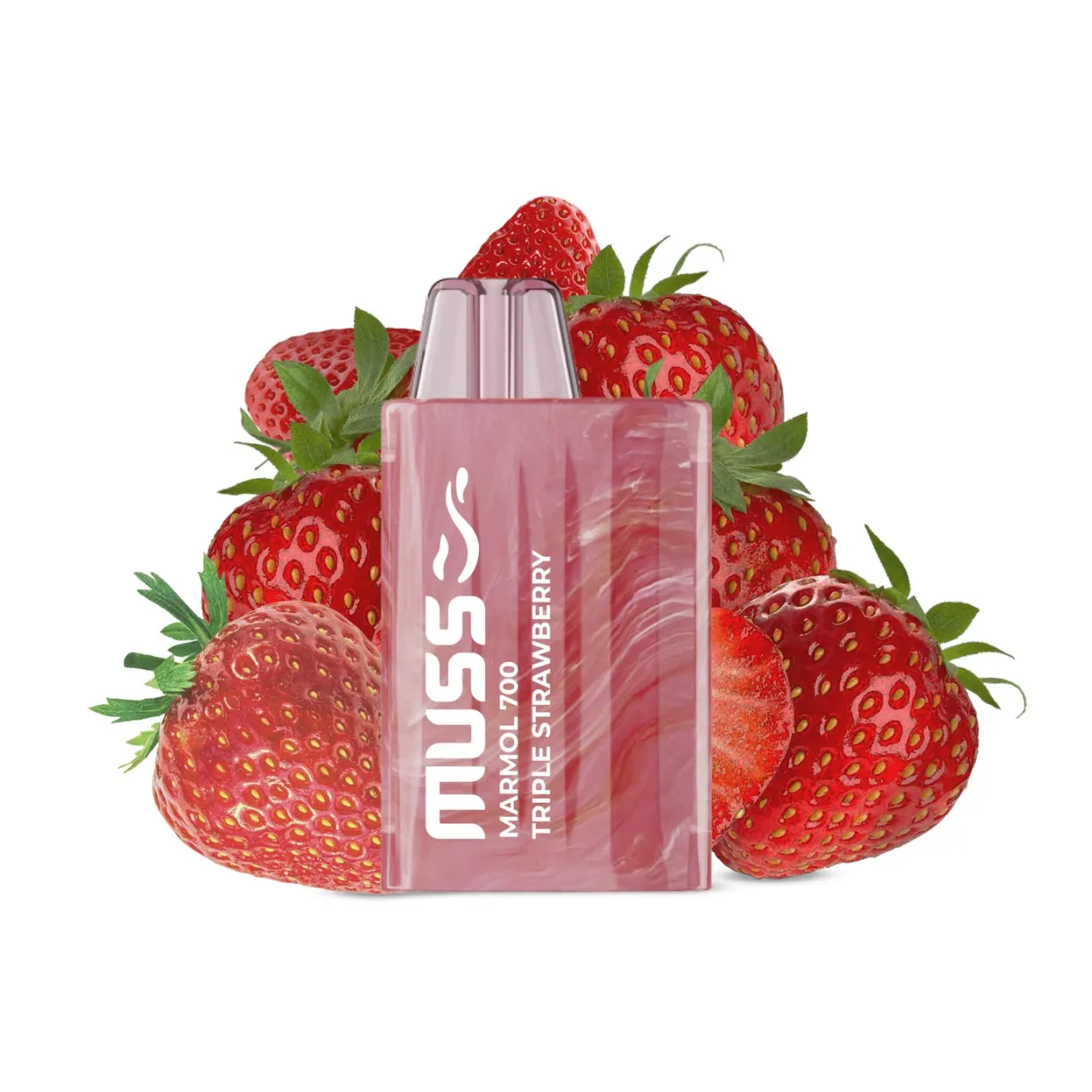 Vapeador Mármol 700 Triple Strawberry