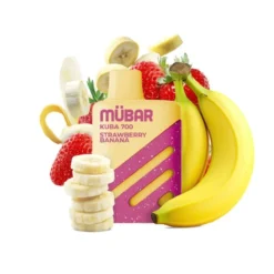 Vaper Desechable Kuba 700 Strawberry Banana
