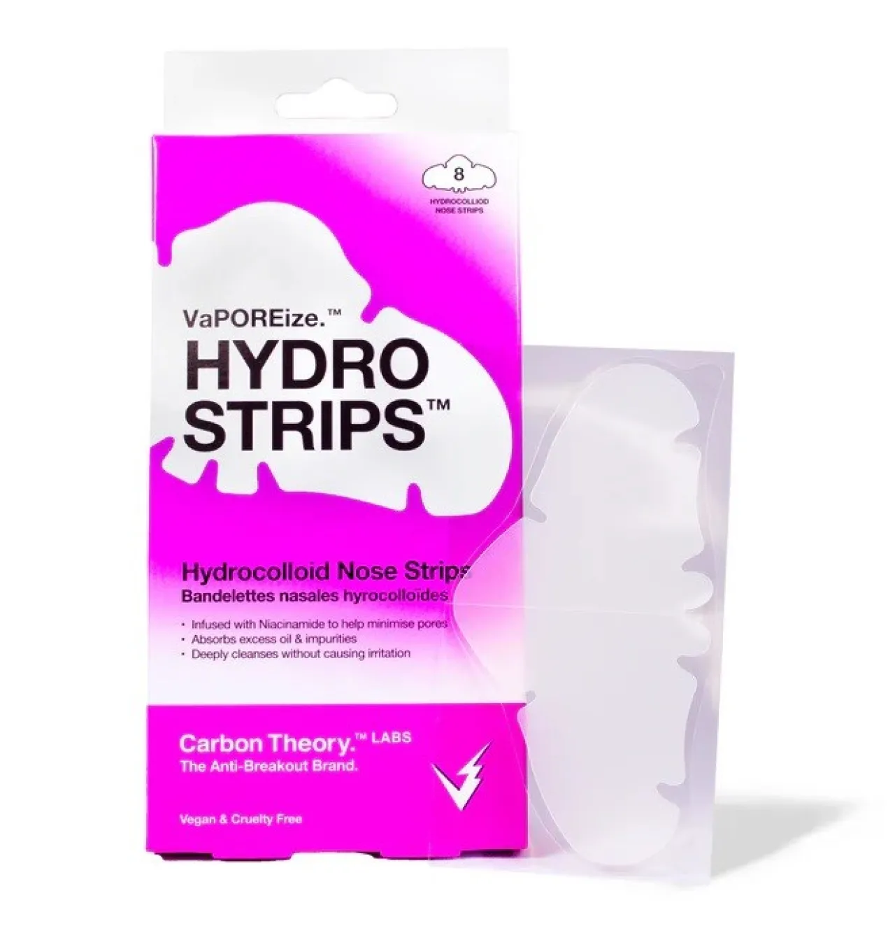 VaPOREize Hydro Strips Tiras Nasales de Hidrocoloide