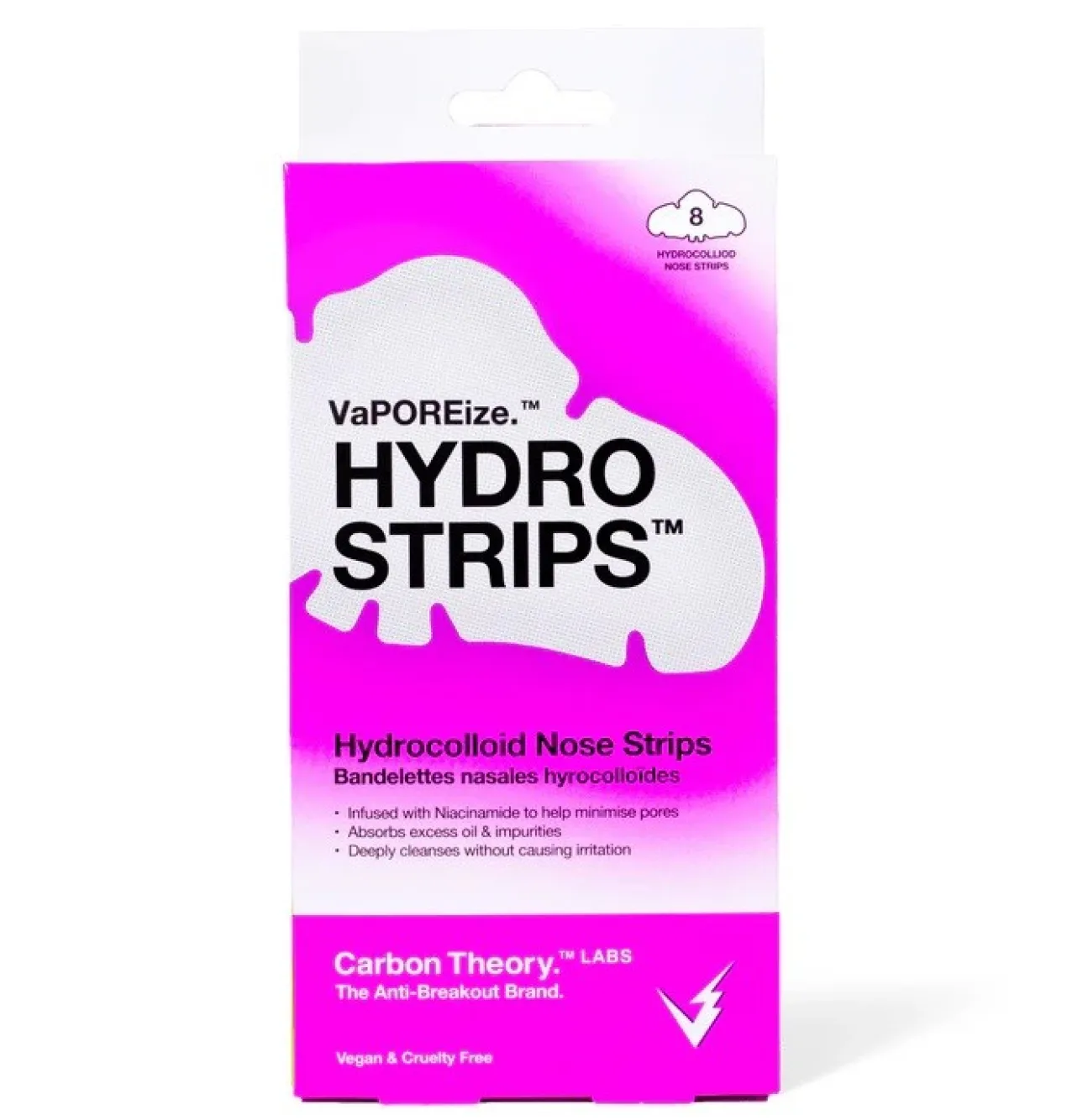 VaPOREize Hydro Strips Tiras Nasales de Hidrocoloide