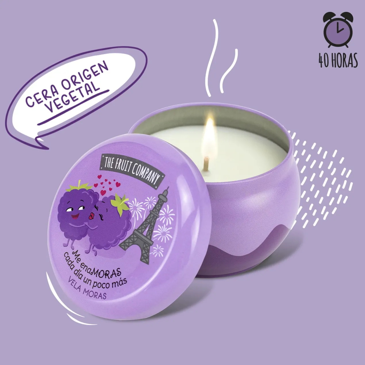 Vela Perfumada Moras