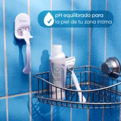 Venus Satin Care 2 en 1 Gel Limpiador + Gel de Depilación
