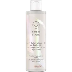 Venus Satin Care 2 en 1 Gel Limpiador + Gel de Depilación
