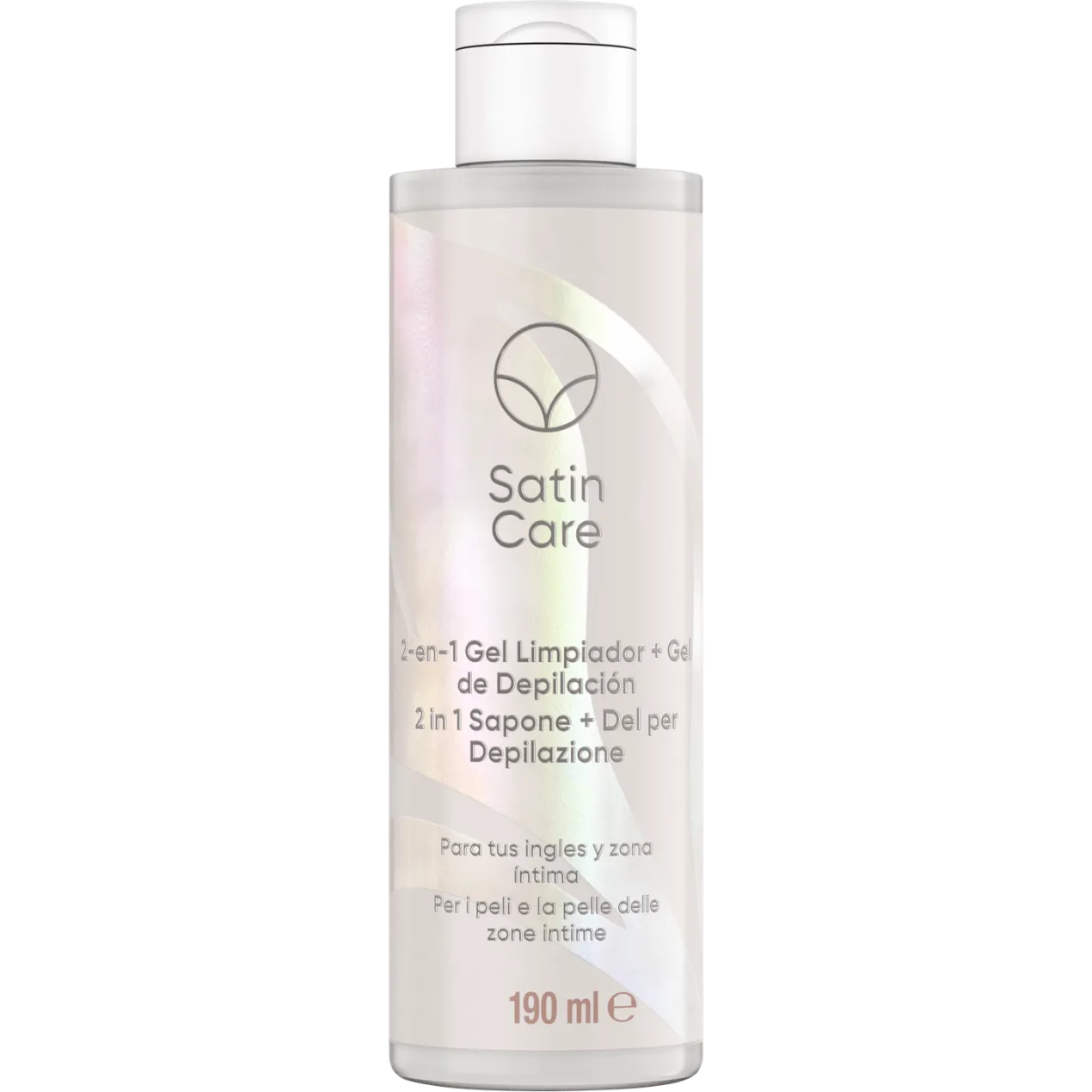 Venus Satin Care 2 en 1 Gel Limpiador + Gel de Depilación