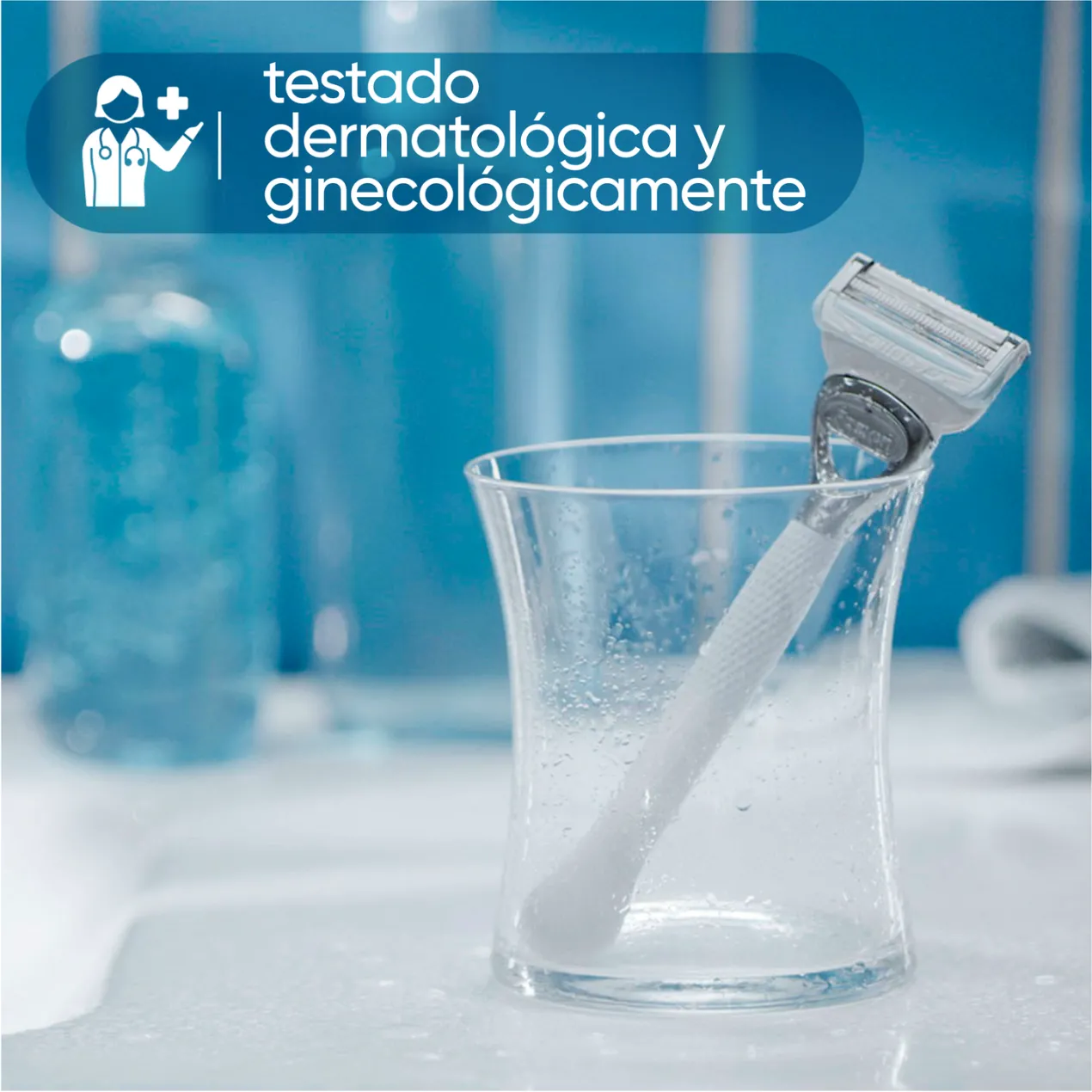 Venus Satin Care Maquinilla Depilación Ingles y Zona Íntima