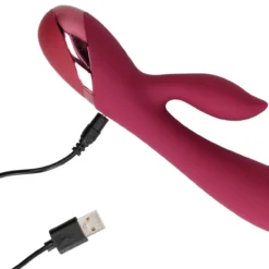 Vibrador de Silicona Loveline by Shots Smooth Silicone Rabbit Vibrator