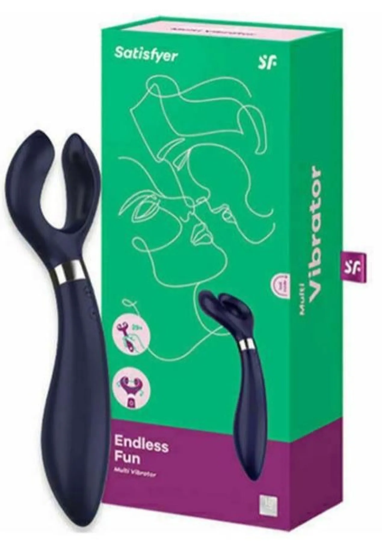 Vibrador Endless Fun Partner Multifunción 3