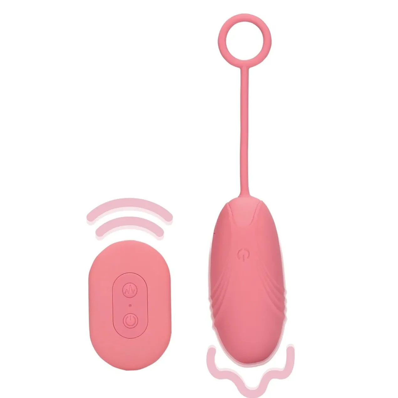 Vibrador Loveline by Shots Ultra Soft Silicone Egg Vibrator with Remote Control