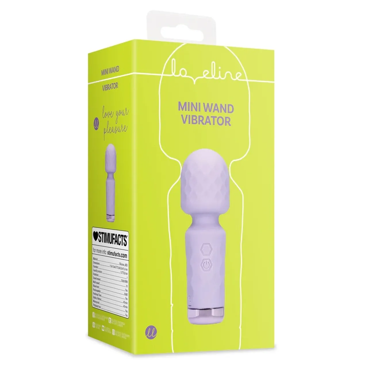Vibrador Mini Loveline by Shots Mini Wand Vibrator