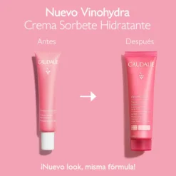 VinoHydra Crema Sorbete Hidratante con Ácido Hialurónico + Camomila