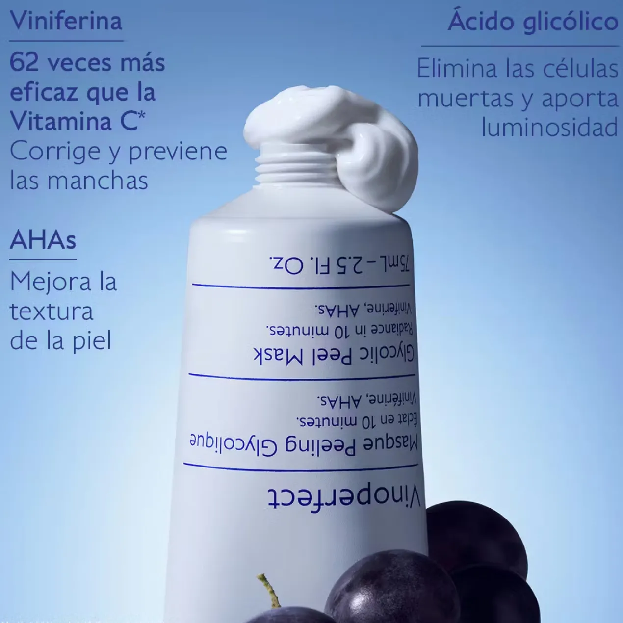 Vinoperfect Mascarilla Peeling con Ácido Glicólico