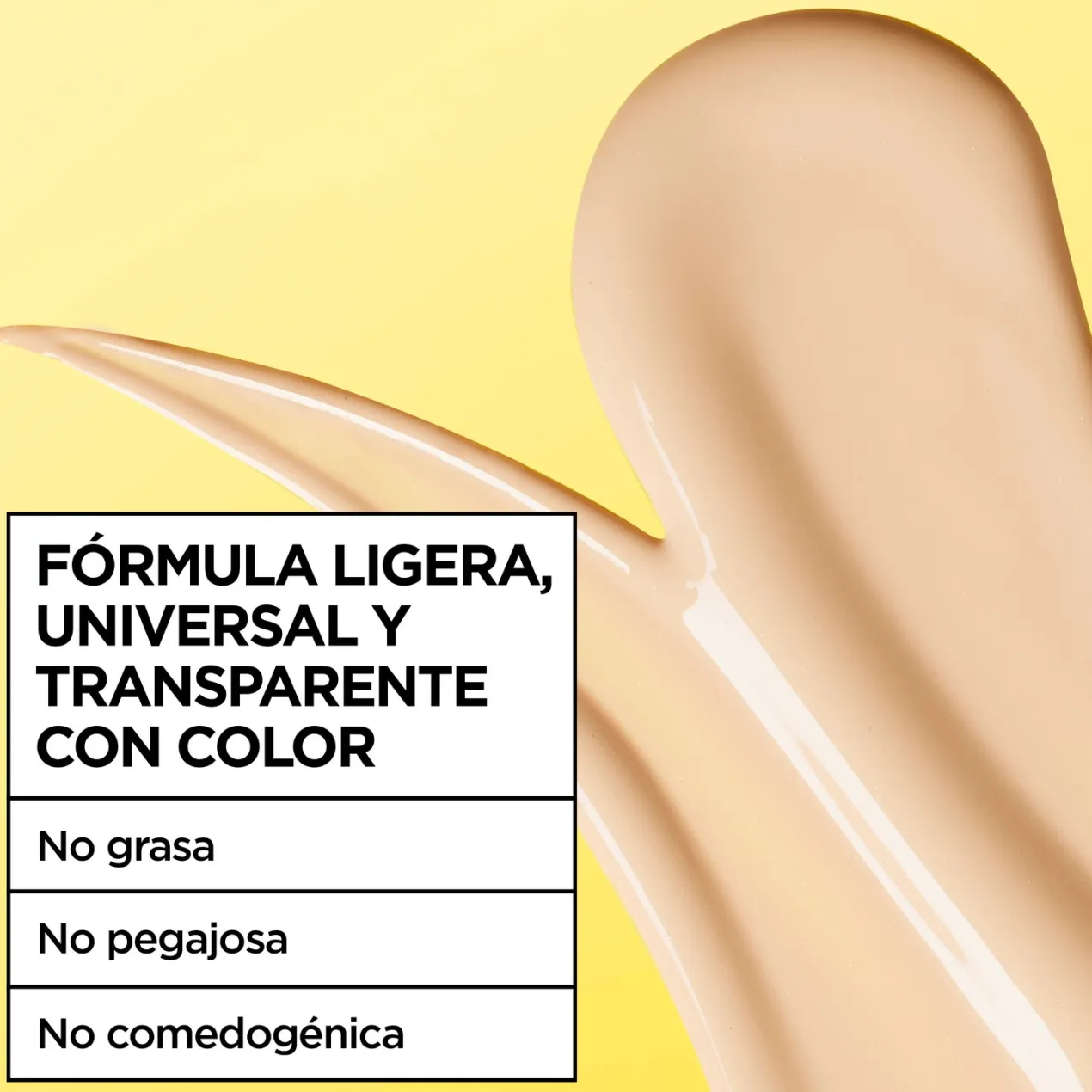 Vitamina C Fluido Antimanchas Anti-UV Diario Efecto Glow FPS50+