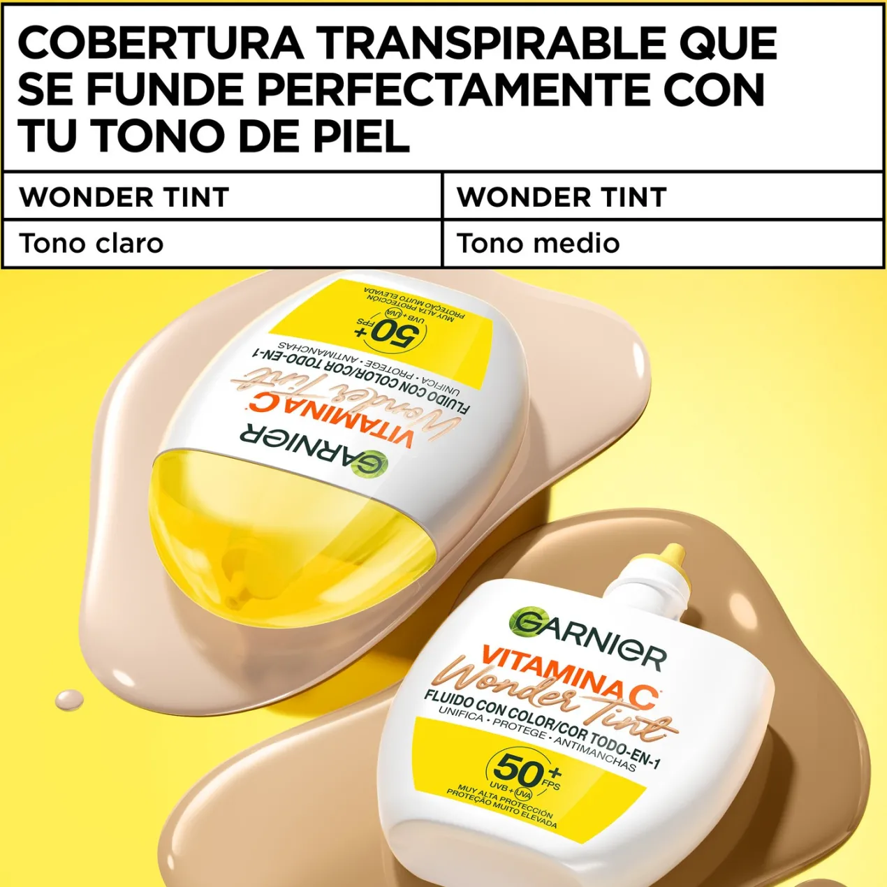 Vitamina C Wonder Tint SPF50+ Fluido con Color
