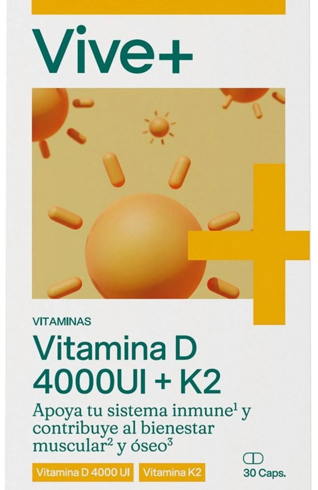 Vitamina D 4000UI + K2