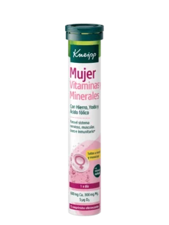 Vitaminas y Minerales Efervescentes para Mujer