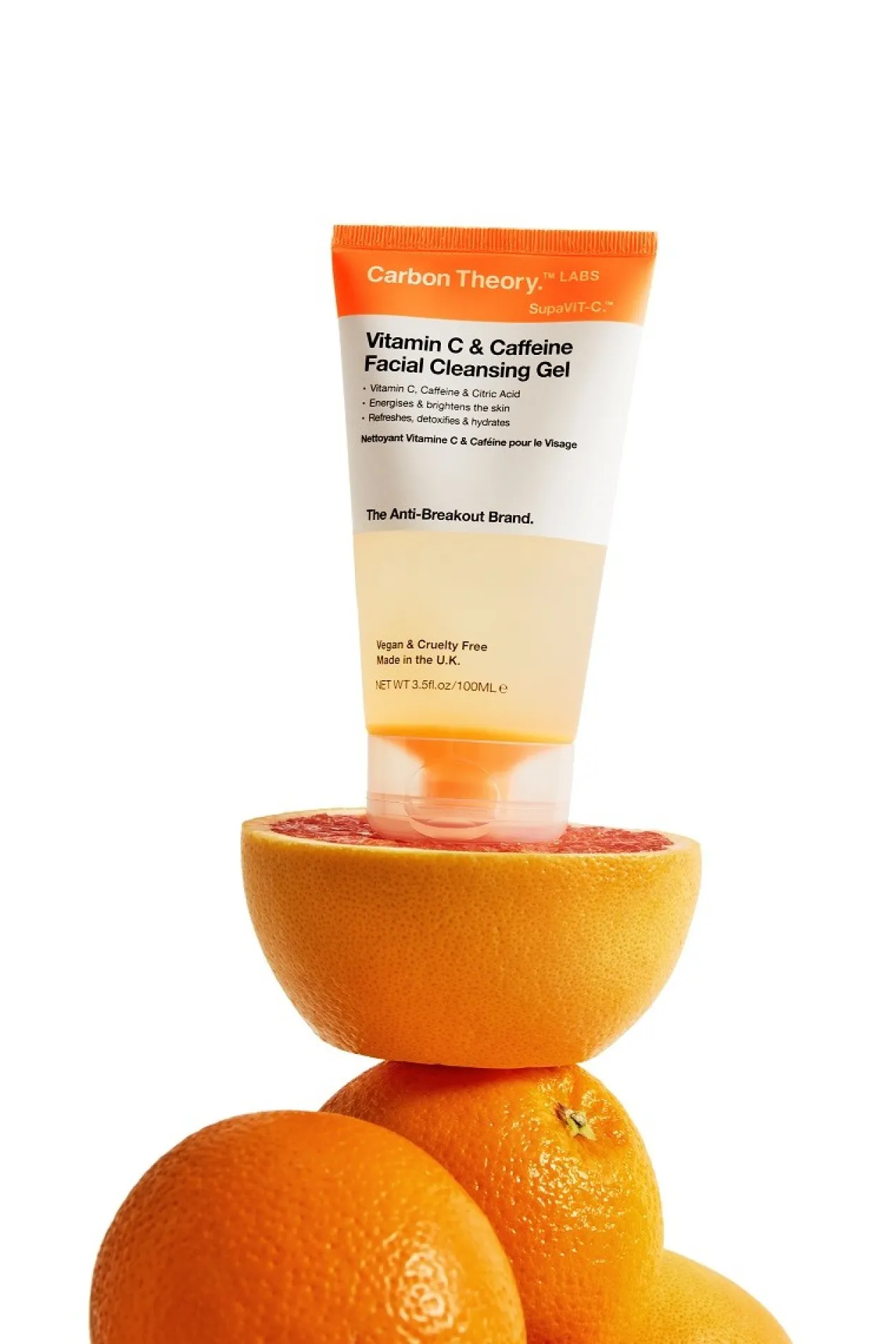 Vitamin C & Caffeine Facial Cleansing Gel Limpiador Facial con Vitamina C y Cafeína