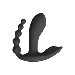 Vive by Shots Kata Vibrador de Doble Penetración con Ondas de Pulso y Vibración