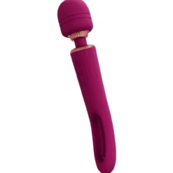 Vive By Shots Kiku Vibrador y Varita de Doble Punta con Innovador Estimulador
