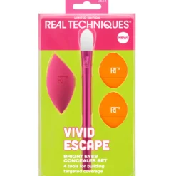 Vivid Escape Bright Eyes Concealer Set Brocha + Esponja + Borlas