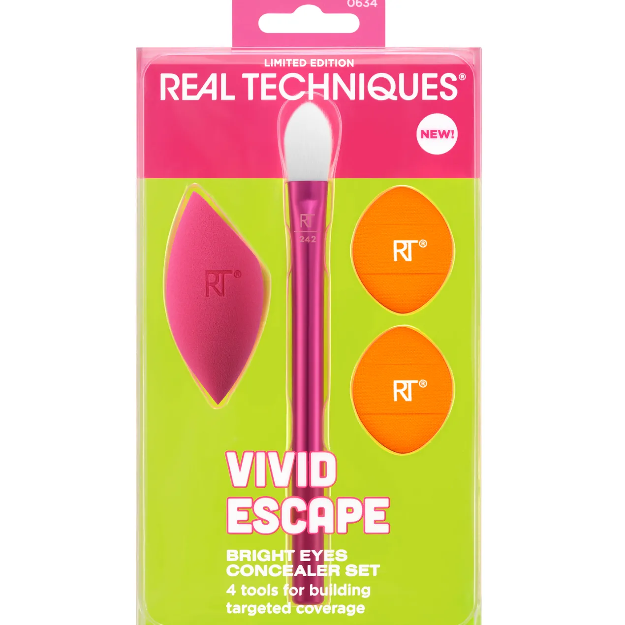 Vivid Escape Bright Eyes Concealer Set Brocha + Esponja + Borlas