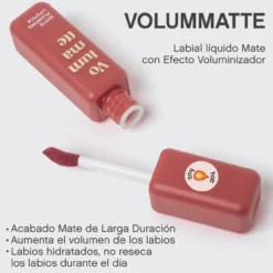 Volummatte Labial Líquido Voluminizador Mate
