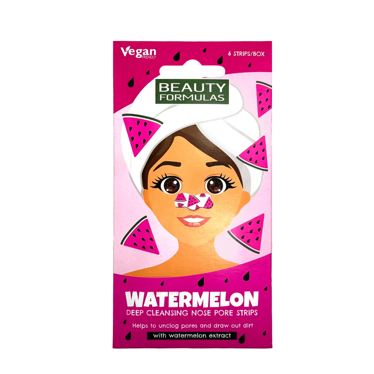 Watermelon Deep Cleansing Nose Pore Strips Tiras de Limpieza de Poros de la Nariz
