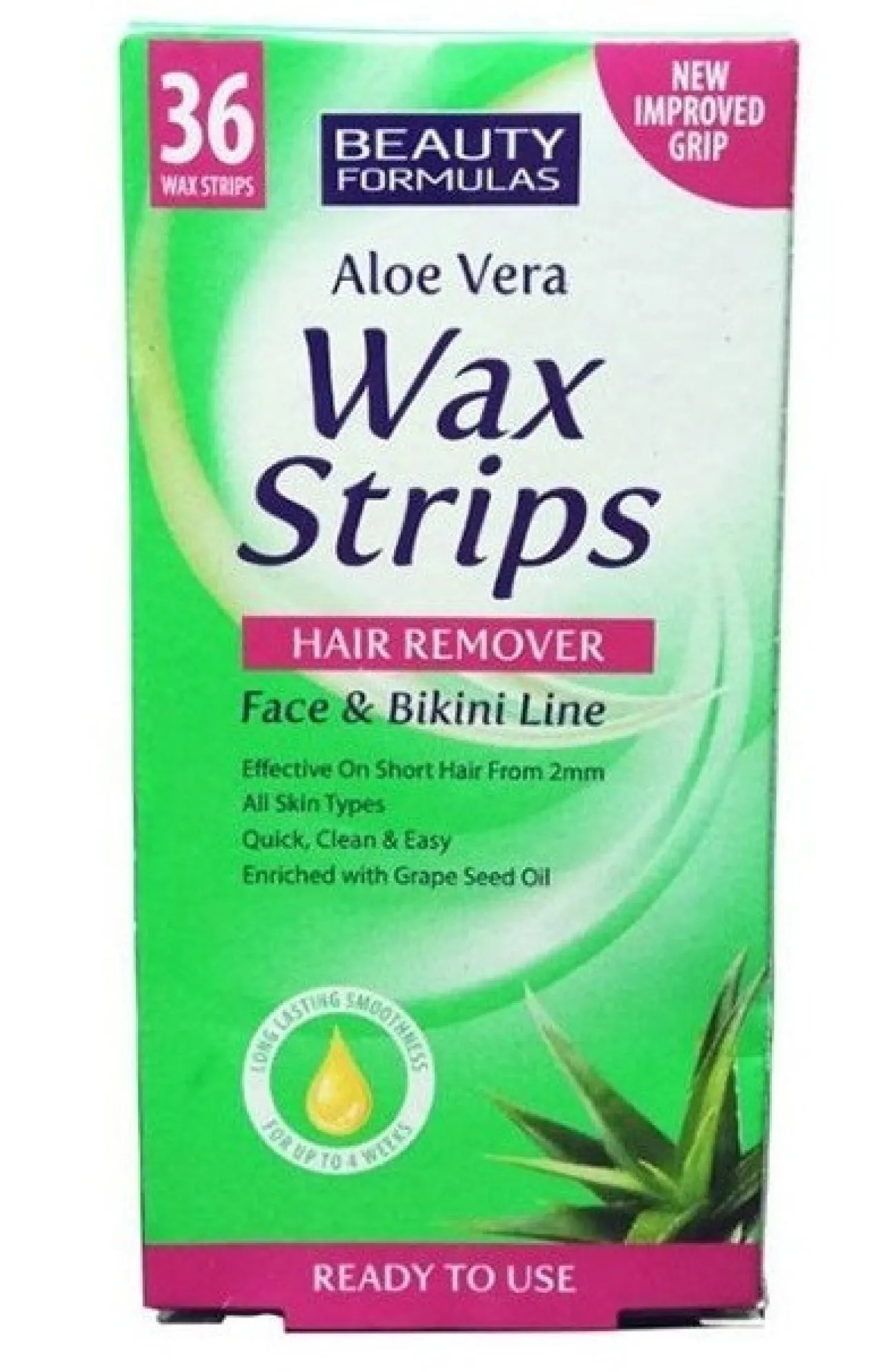 Wax Strips Bandas Depilatorias Rostro y Bikini