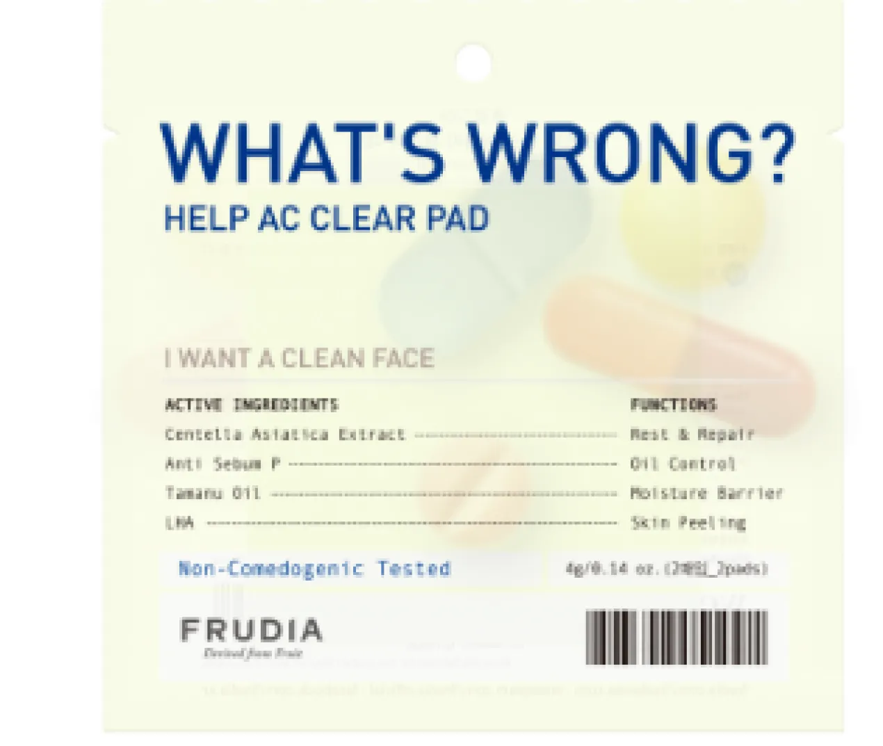 What´s Wrong? Almohadilla Limpiadora Pieles Sensibles