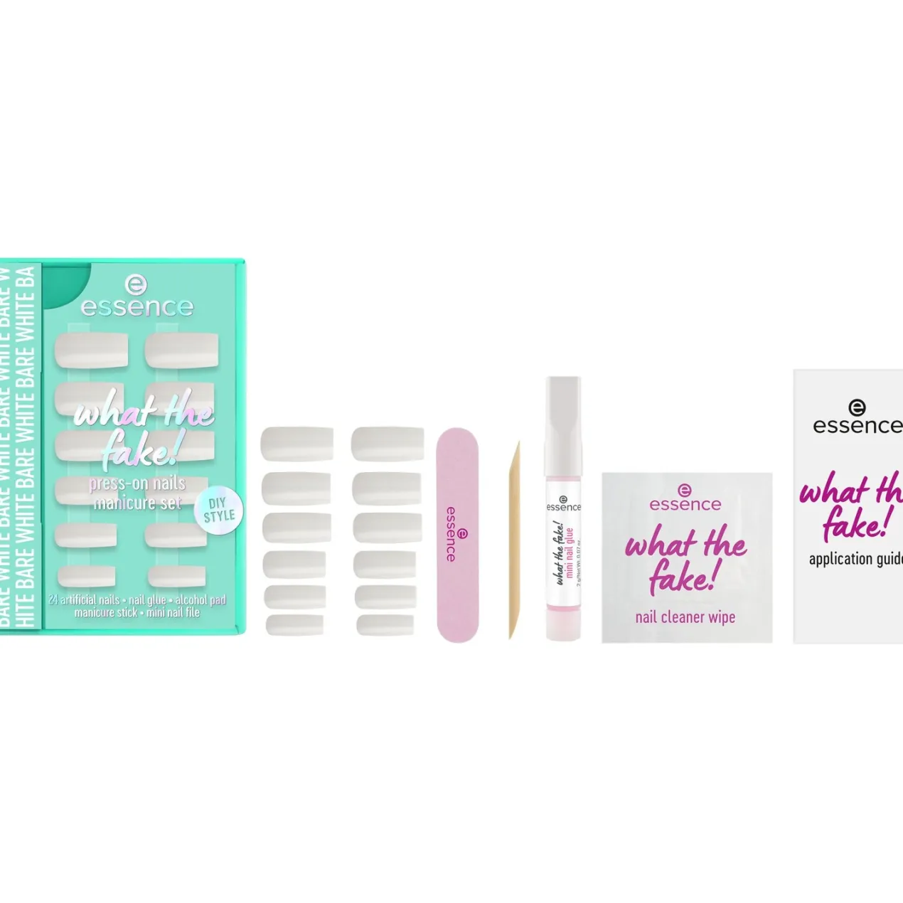 What the Fake! Set de Manicura PRESS-ON Nails