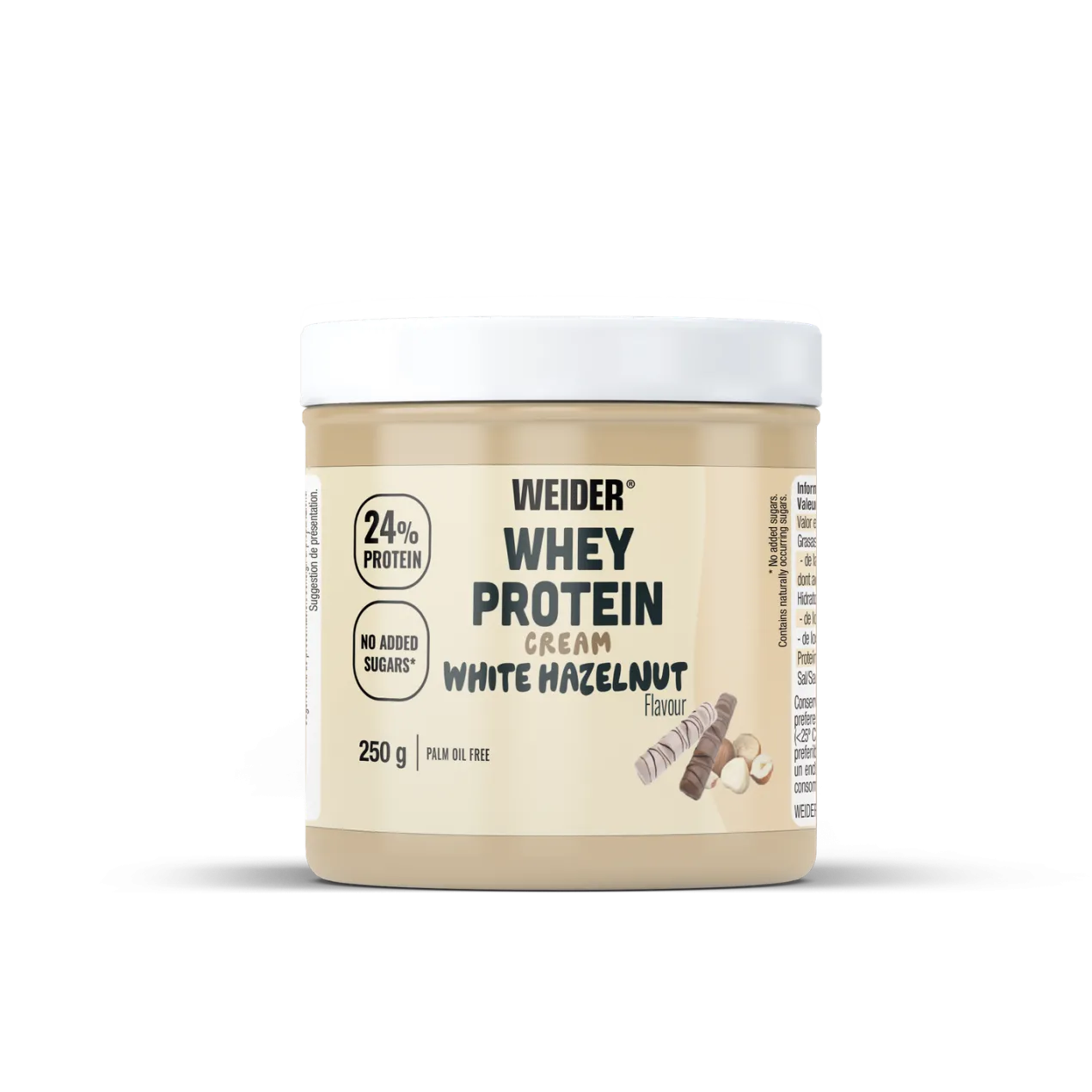 Whey Protein Cream White Hazelnut