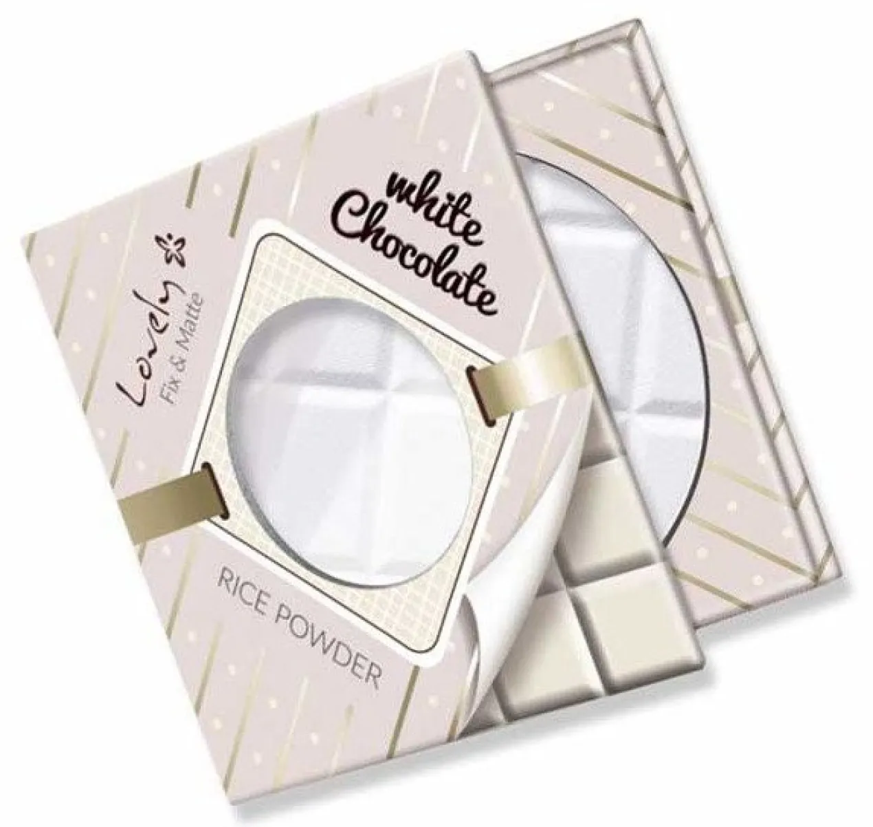 White Chocolate Powder Polvos Compactos