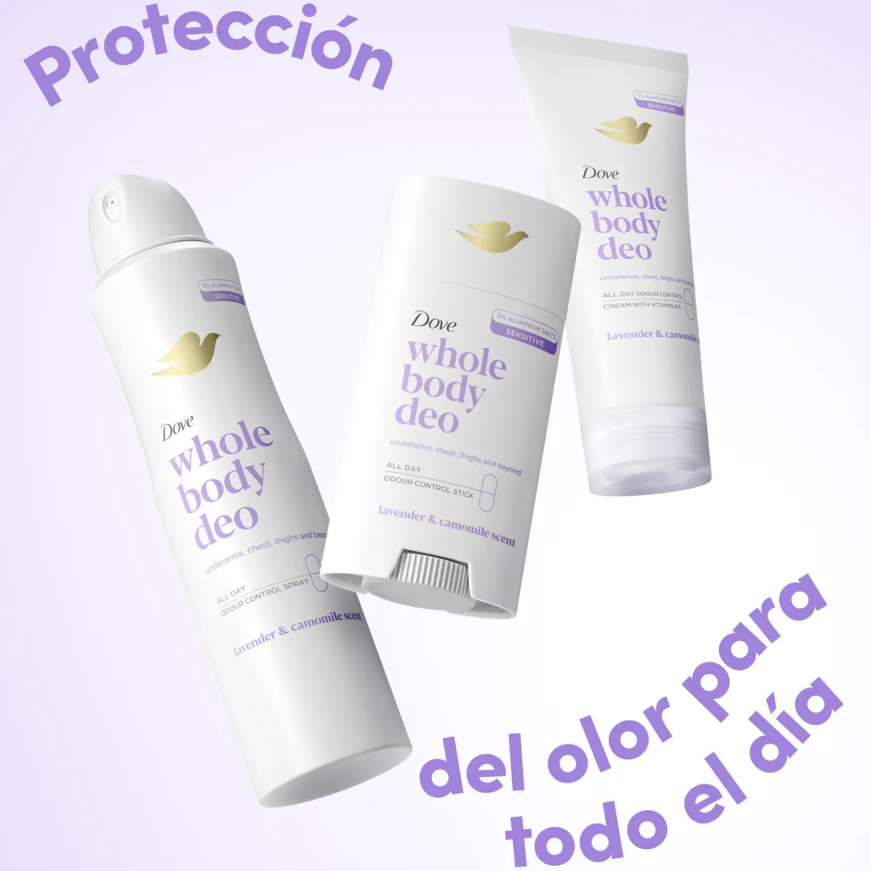 Whole Body Deo Desodorante Spray para todo el Cuerpo